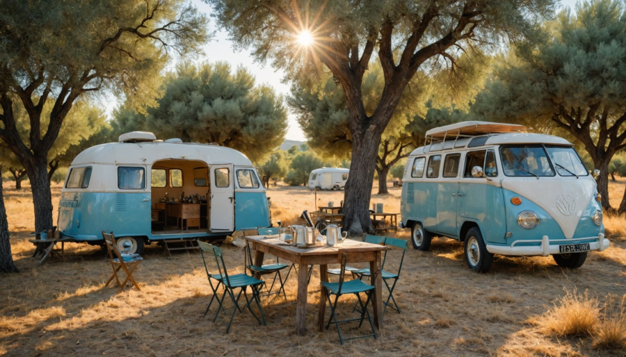 Camping in südfrankreich