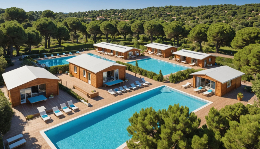 Warum ist der 5-sterne-campingplatz holiday green in fréjus so beliebt?
